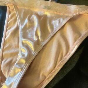 Victoria's Secret Satin Panties in Soft Pink